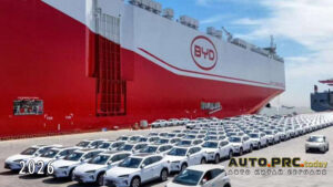 Продажи BYD