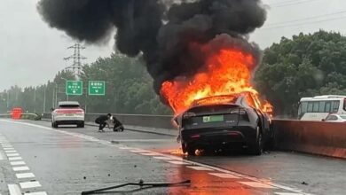 Авария Tesla Model Y