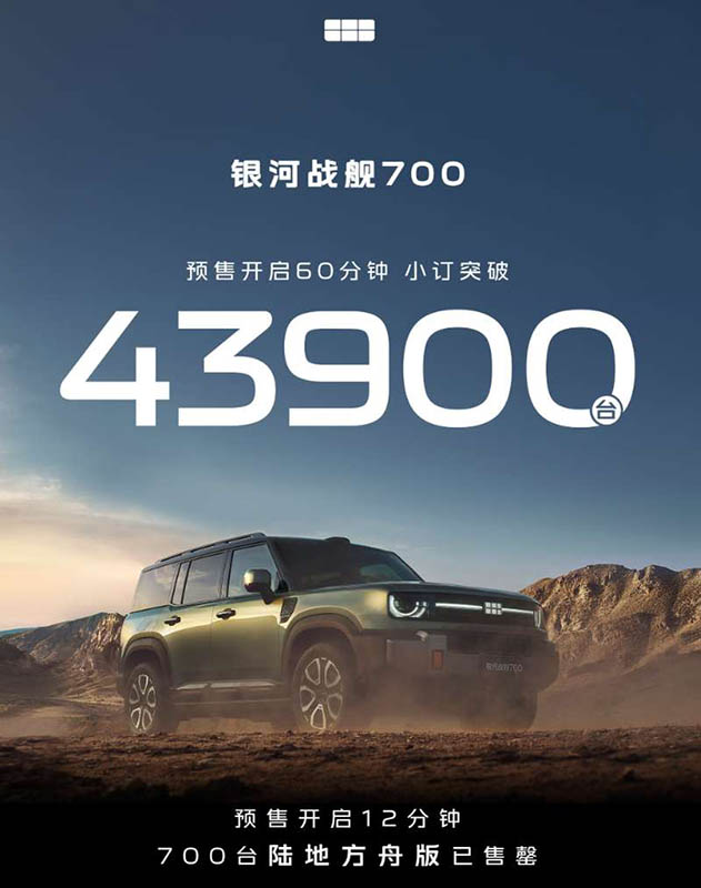 Galaxy Zhanjian 700